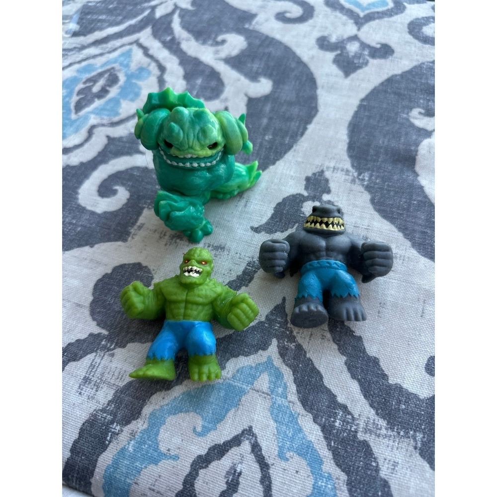 Set of 3 goo stretchy -Axebane, King Shark,